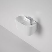 Contura II Hand Wall Basin (1 Tap Hole)  | White gallery detail image