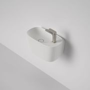Contura II Hand Wall Basin (1 Tap Hole)  | Matte White gallery detail image