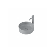 Liano II 400mm Round Above Counter Basin - Matte Grey gallery detail image