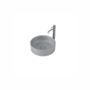 Liano II 400mm Round Above Counter Basin - Matte Grey gallery detail image