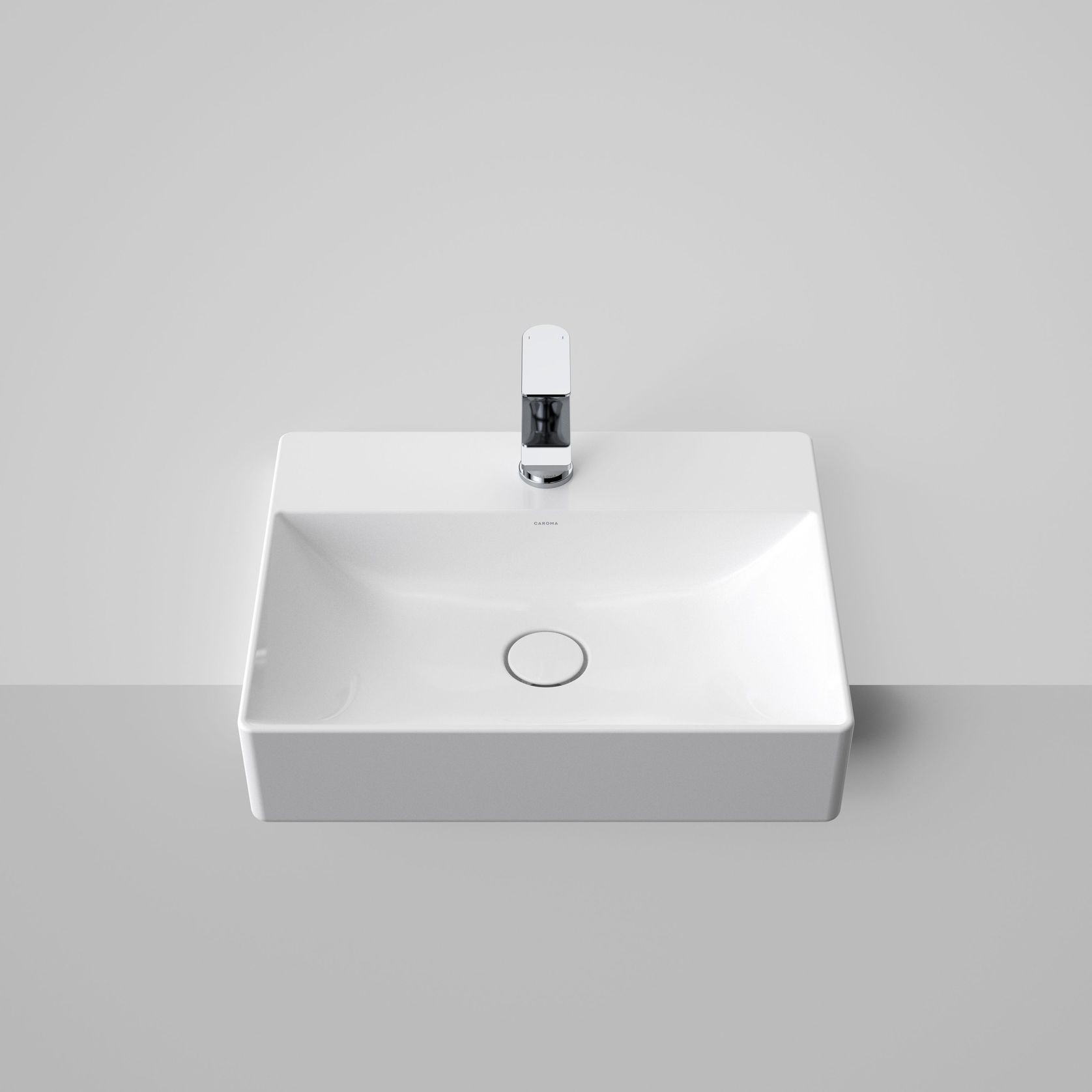 Urbane II Semi Recessed Basin 1TH NOF gallery detail image