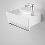 Urbane II Hand Wall Basin Integrated Rail gallery detail image