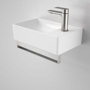 Urbane II Hand Wall Basin Integrated Rail gallery detail image