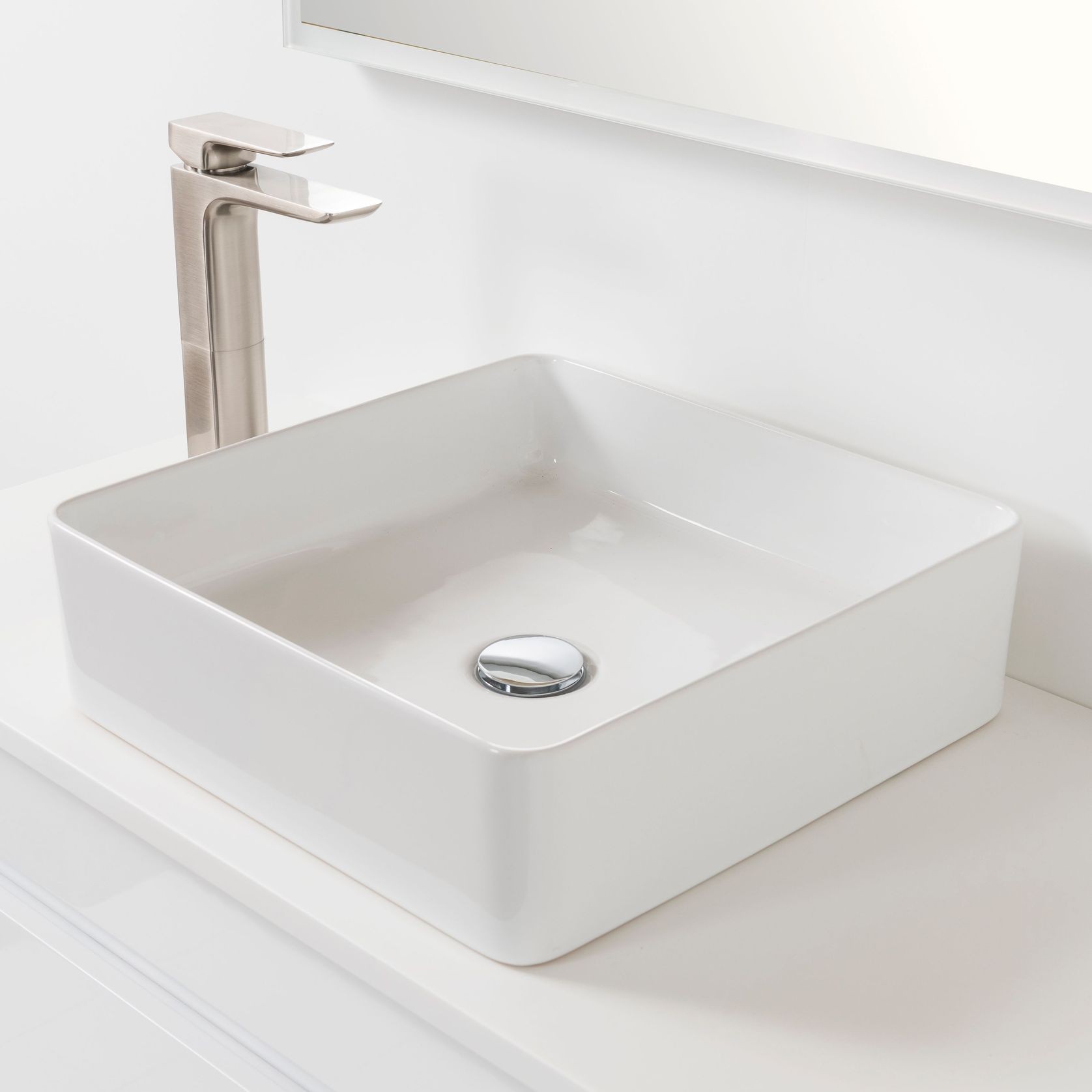 Sleek Square Basin gallery detail image