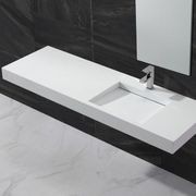 B1333 Hugi Wall Hung Basin 1580mm gallery detail image