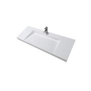 Ramp Basin Wall Hung Matte White 1524mm B6060 gallery detail image