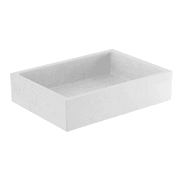 Elementi Bare Concrete Square Vessel Basin gallery detail image