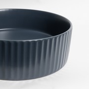 Camilla Fluted Matte Blue Basin gallery detail image