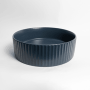 Camilla Fluted Matte Blue Basin gallery detail image