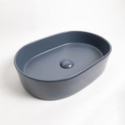 Petra Pill Matte Blue Basin gallery detail image