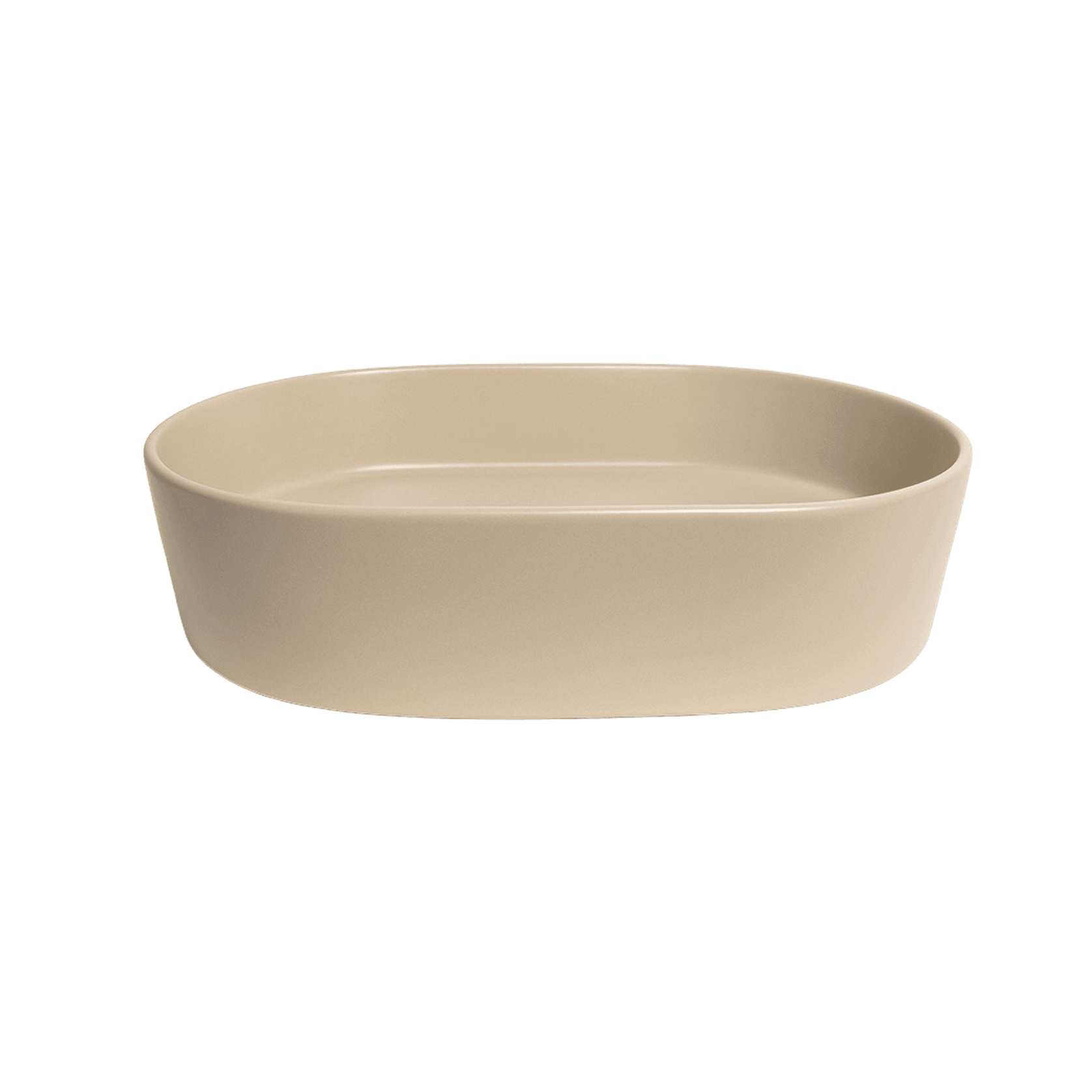 Petra Pill Matte Ecru Sand Basin gallery detail image