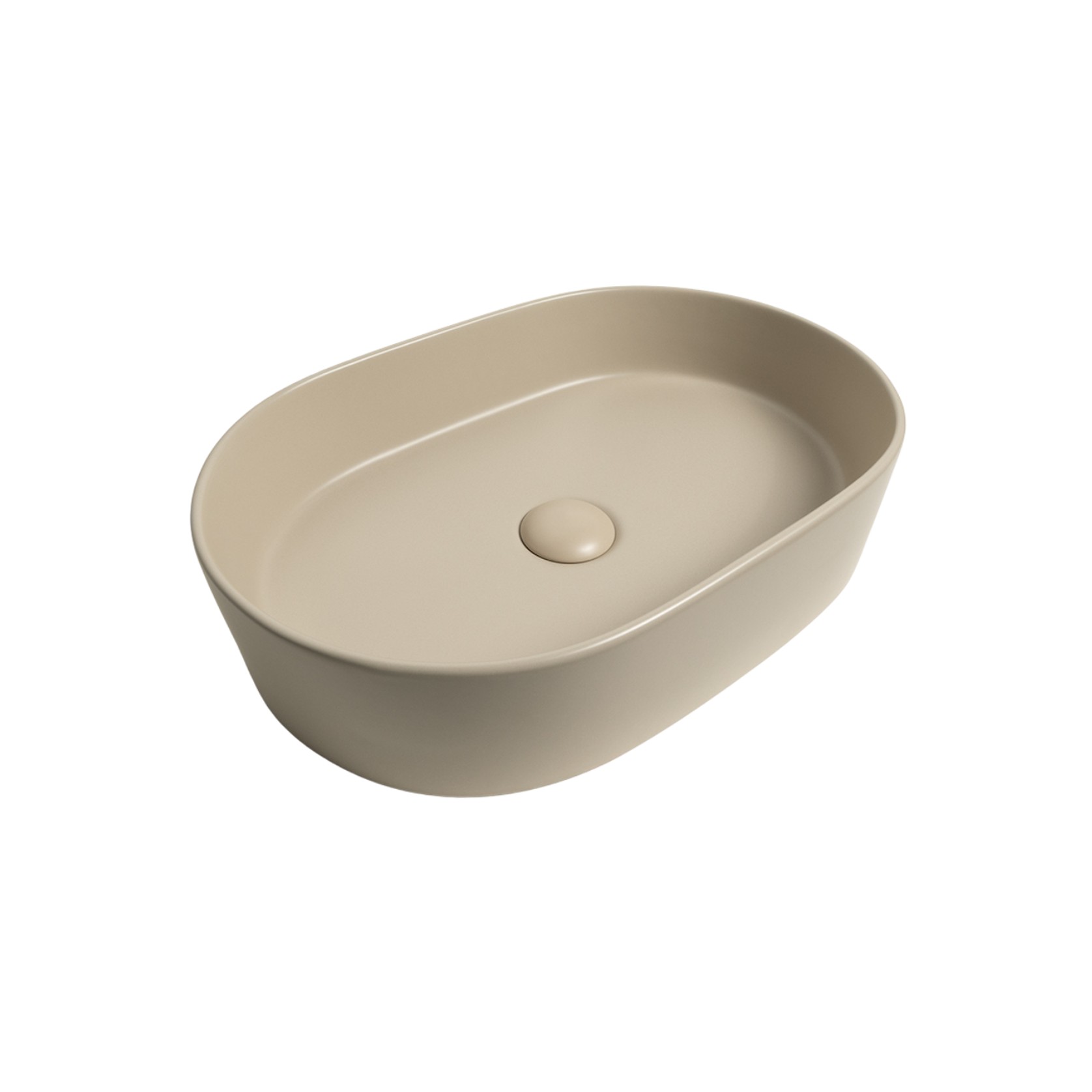 Petra Pill Matte Ecru Sand Basin gallery detail image