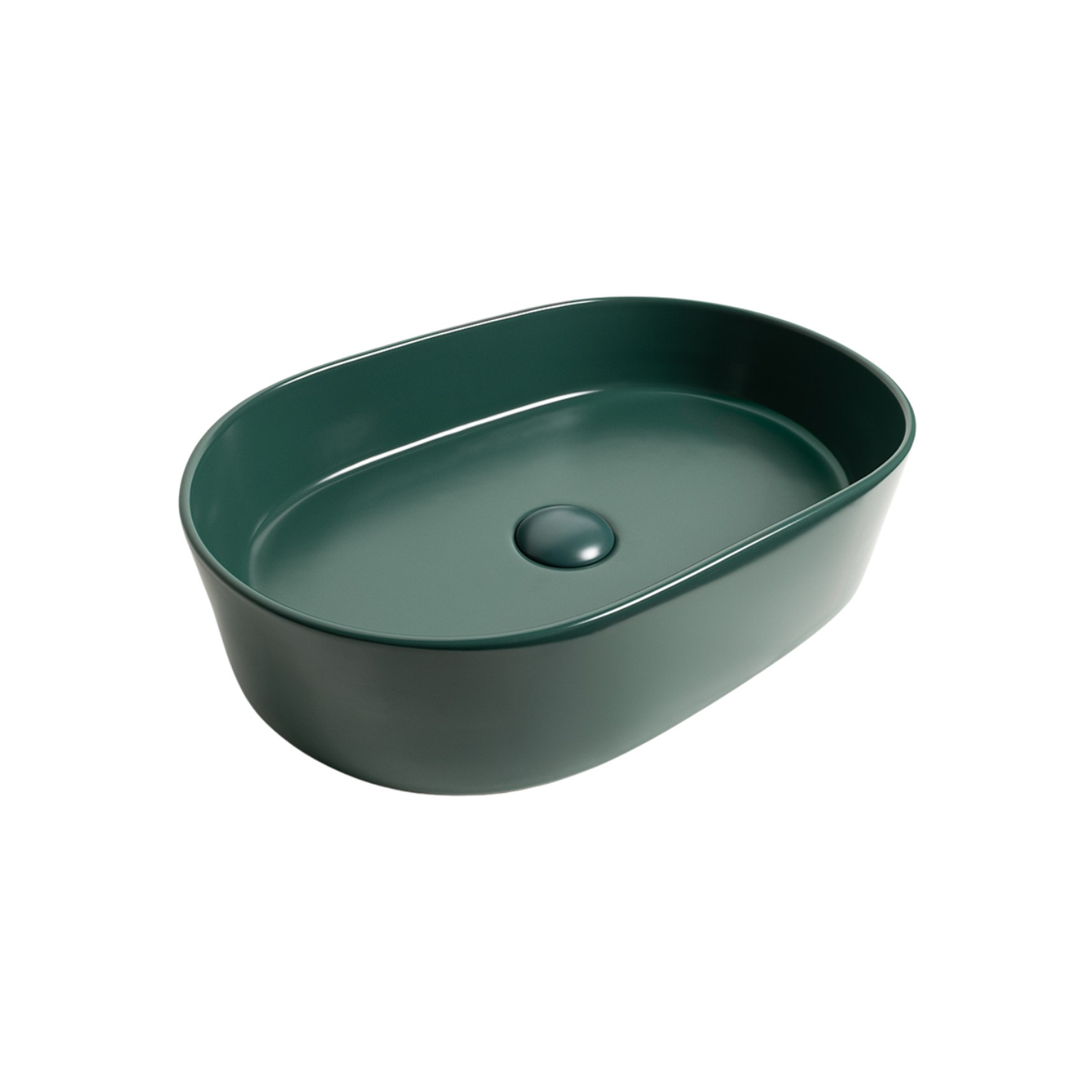 Petra Pill Matte Green Basin gallery detail image