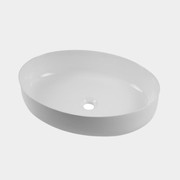 Barca Above Counter Basin Gloss White gallery detail image