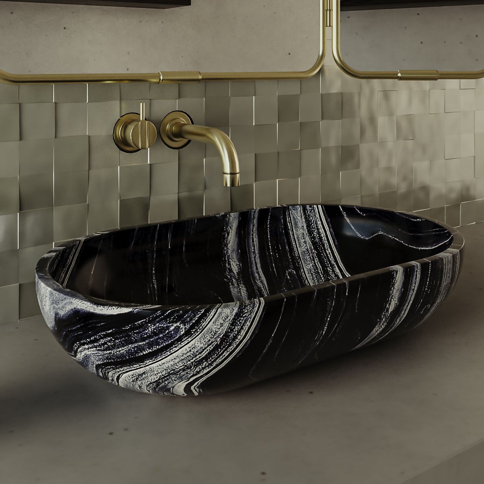 Vayu Marble Basin gallery detail image