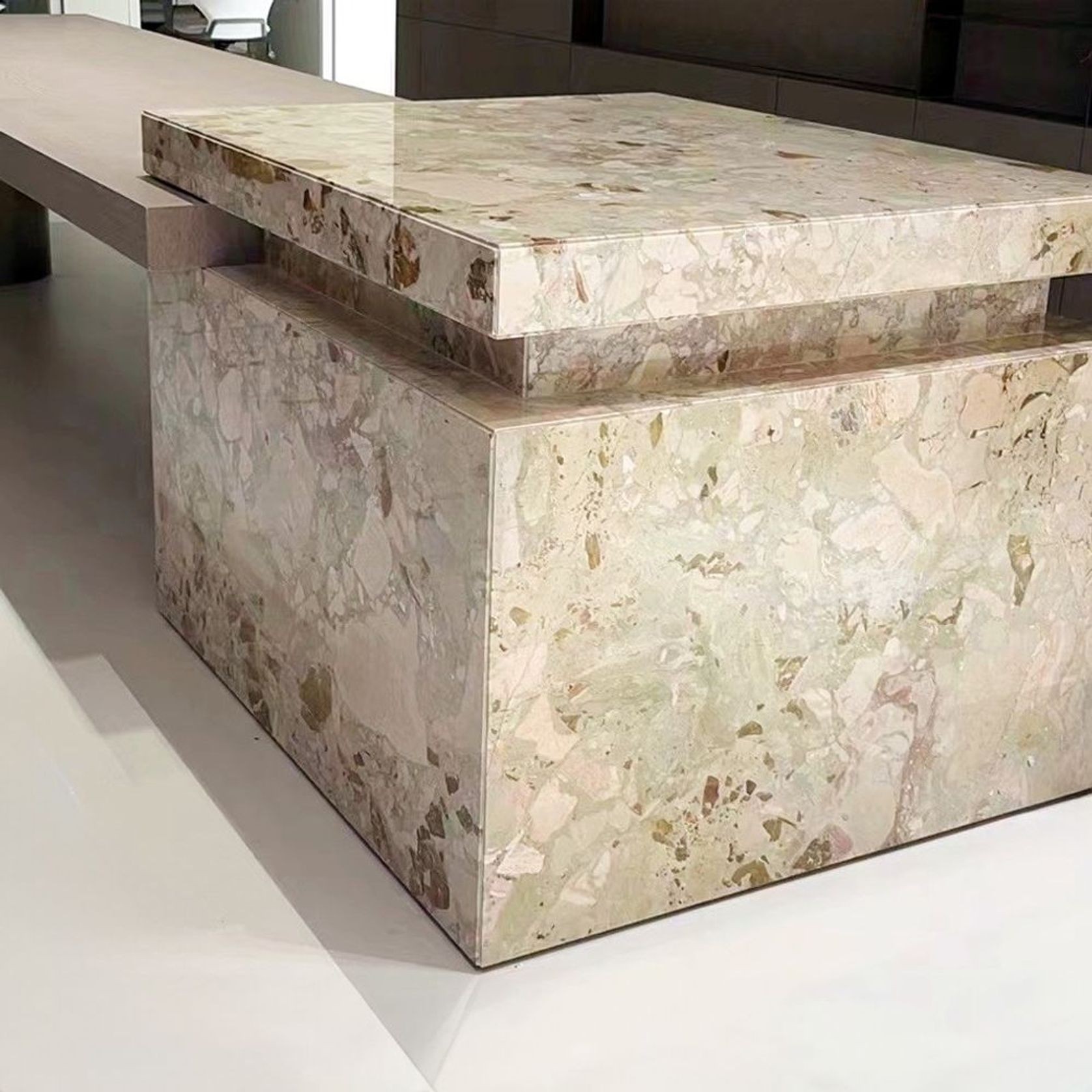 Natural Stone Slabs | Breccia Rosata Marble gallery detail image