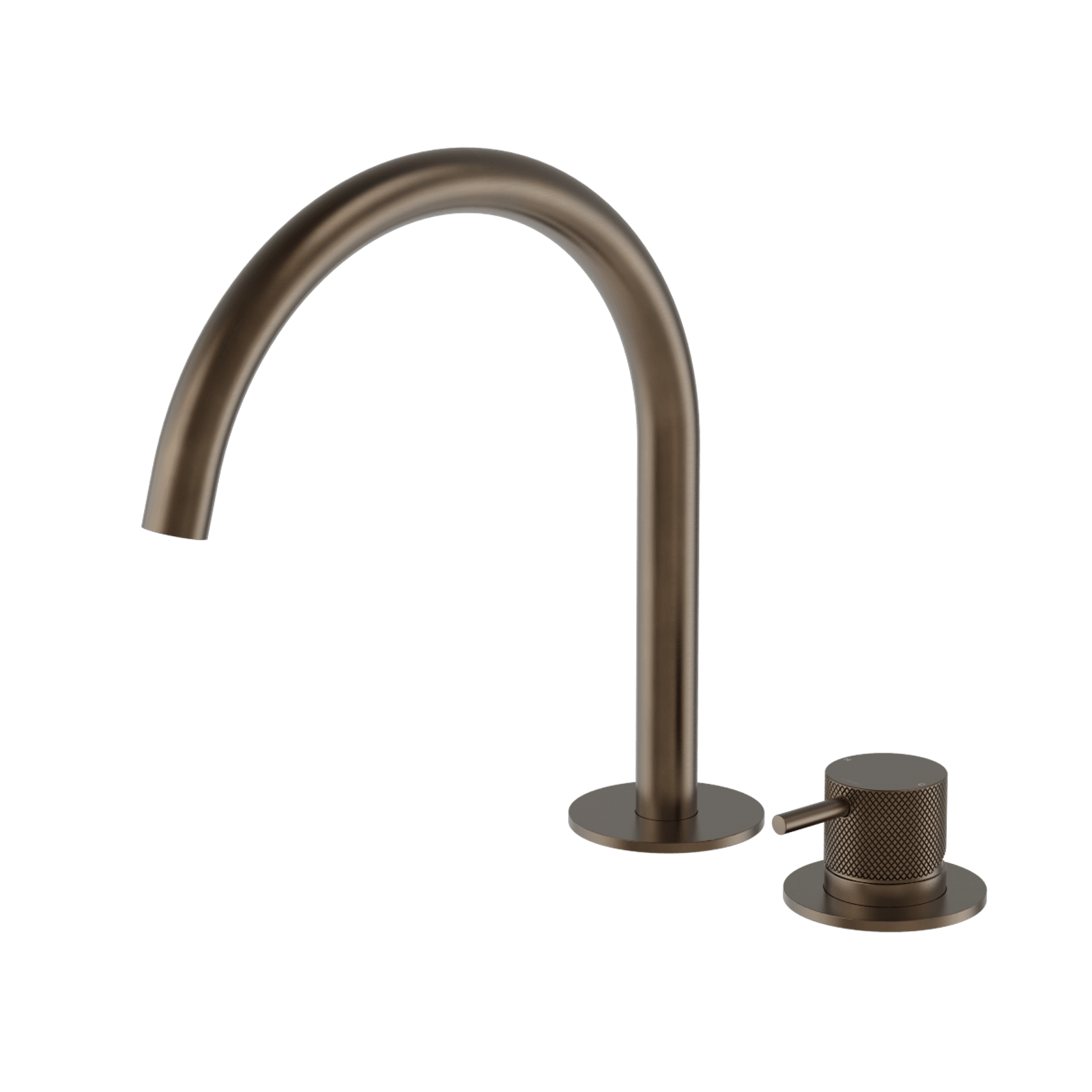 Buddy X 2 Hole Basin Mixer Swivel Spout gallery detail image