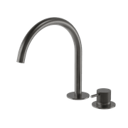 Buddy X 2 Hole Basin Mixer Swivel Spout gallery detail image