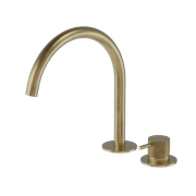 Buddy X 2 Hole Basin Mixer Swivel Spout gallery detail image