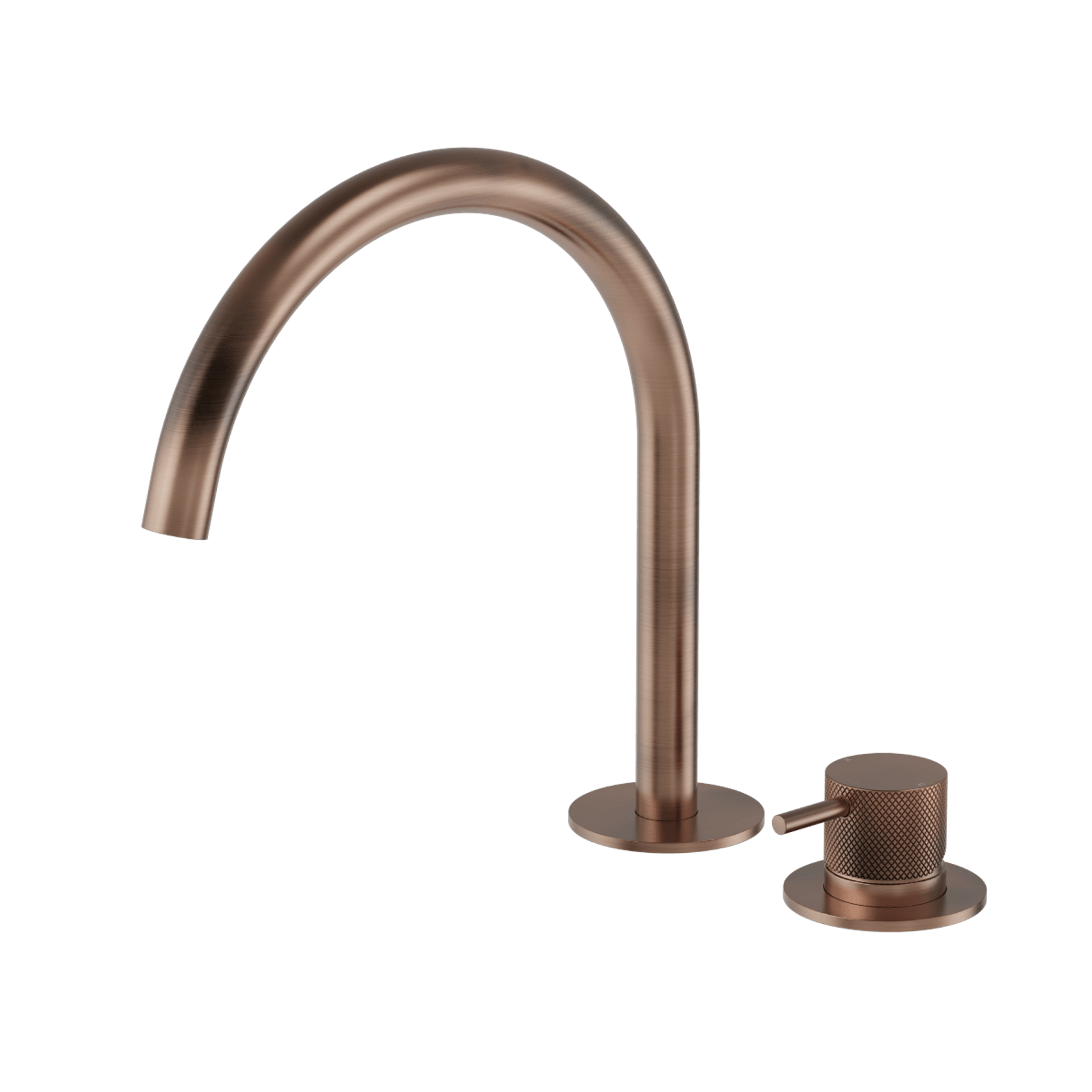 Buddy X 2 Hole Basin Mixer Swivel Spout gallery detail image