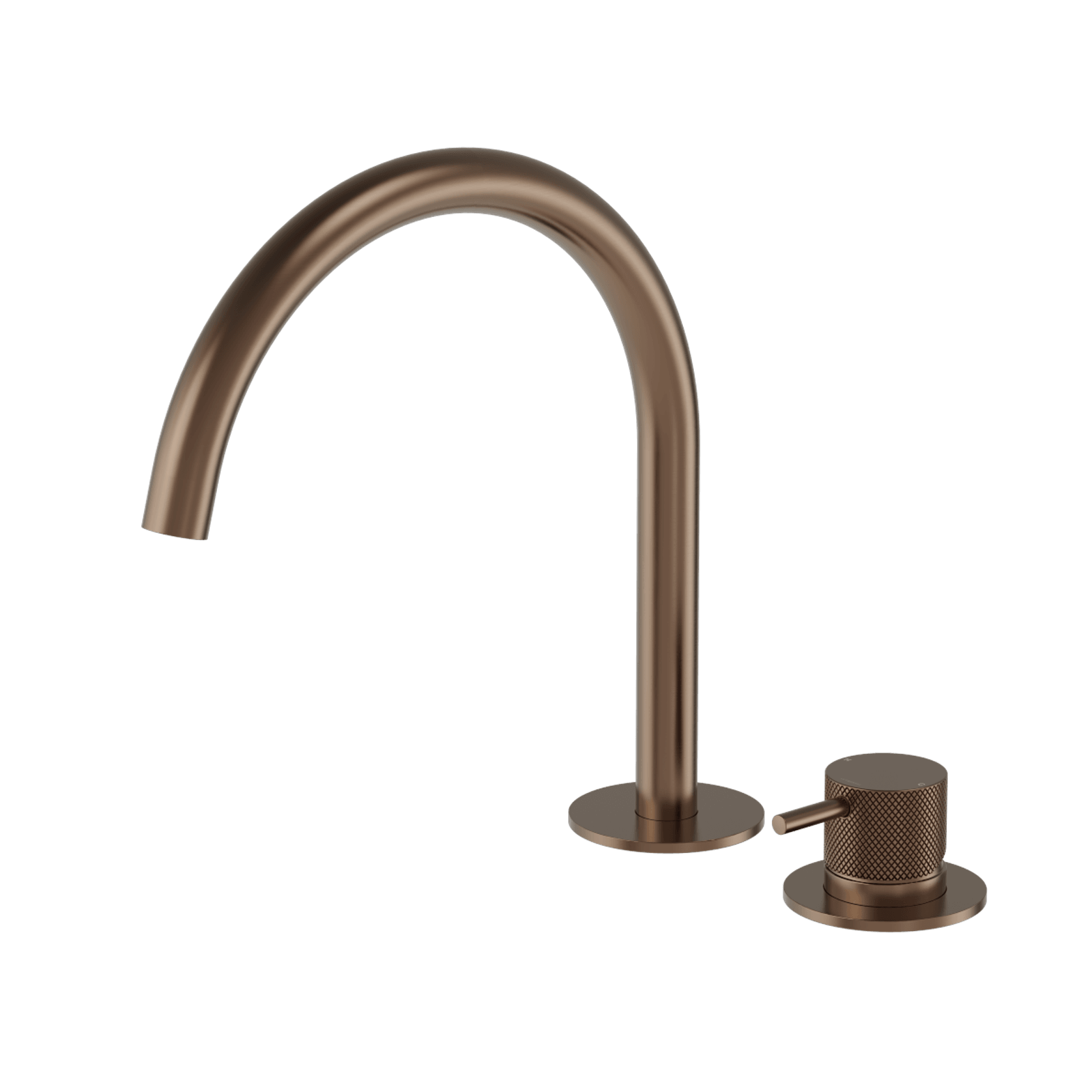 Buddy X 2 Hole Basin Mixer Swivel Spout gallery detail image