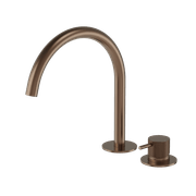 Buddy X 2 Hole Basin Mixer Swivel Spout gallery detail image
