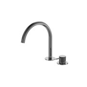 Buddy X 2 Hole Basin Mixer Swivel Spout gallery detail image