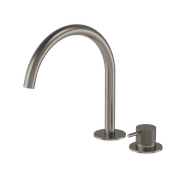 Buddy X 2 Hole Basin Mixer Swivel Spout gallery detail image