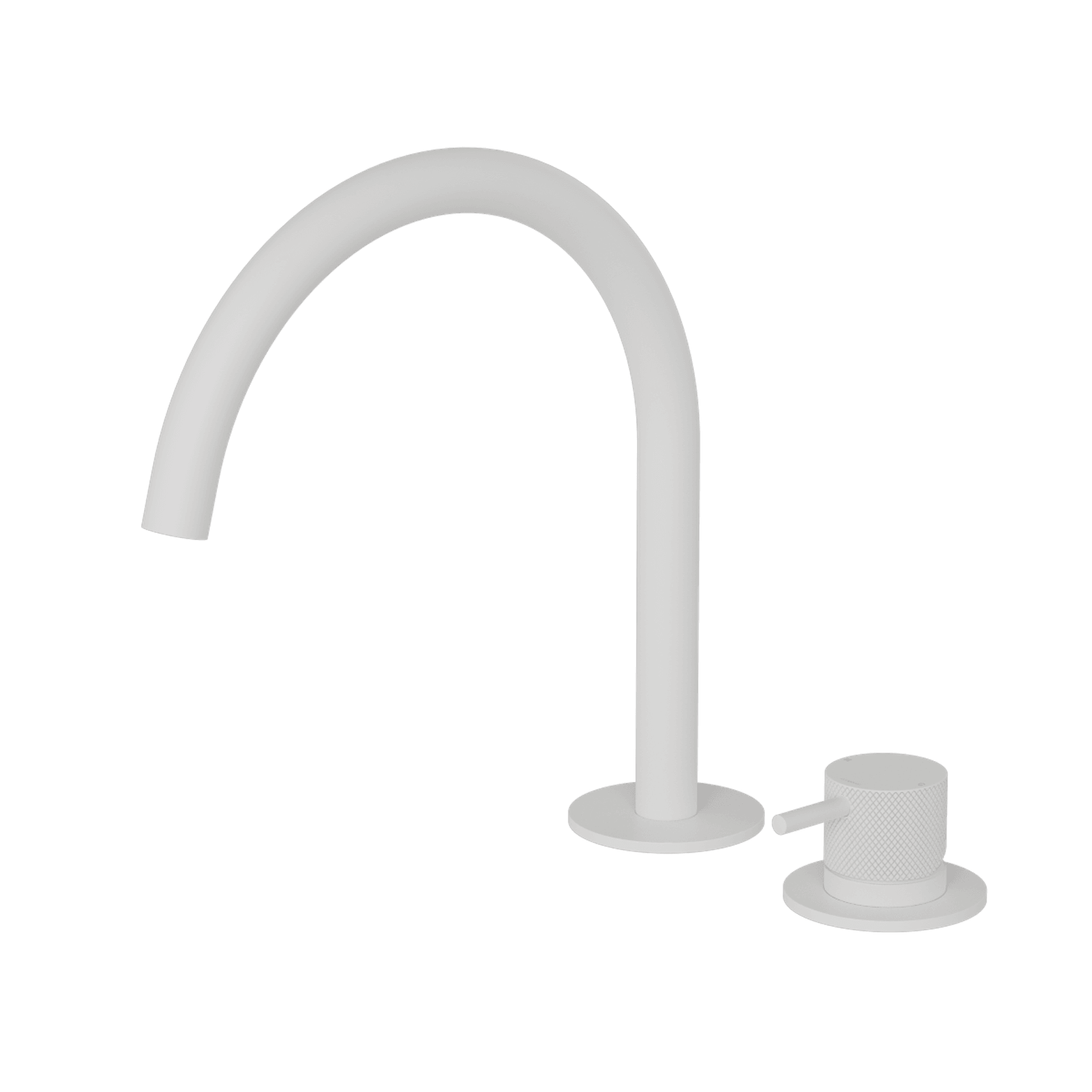 Buddy X 2 Hole Basin Mixer Swivel Spout gallery detail image
