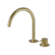Buddy X 2 Hole Basin Mixer Swivel Spout gallery detail image