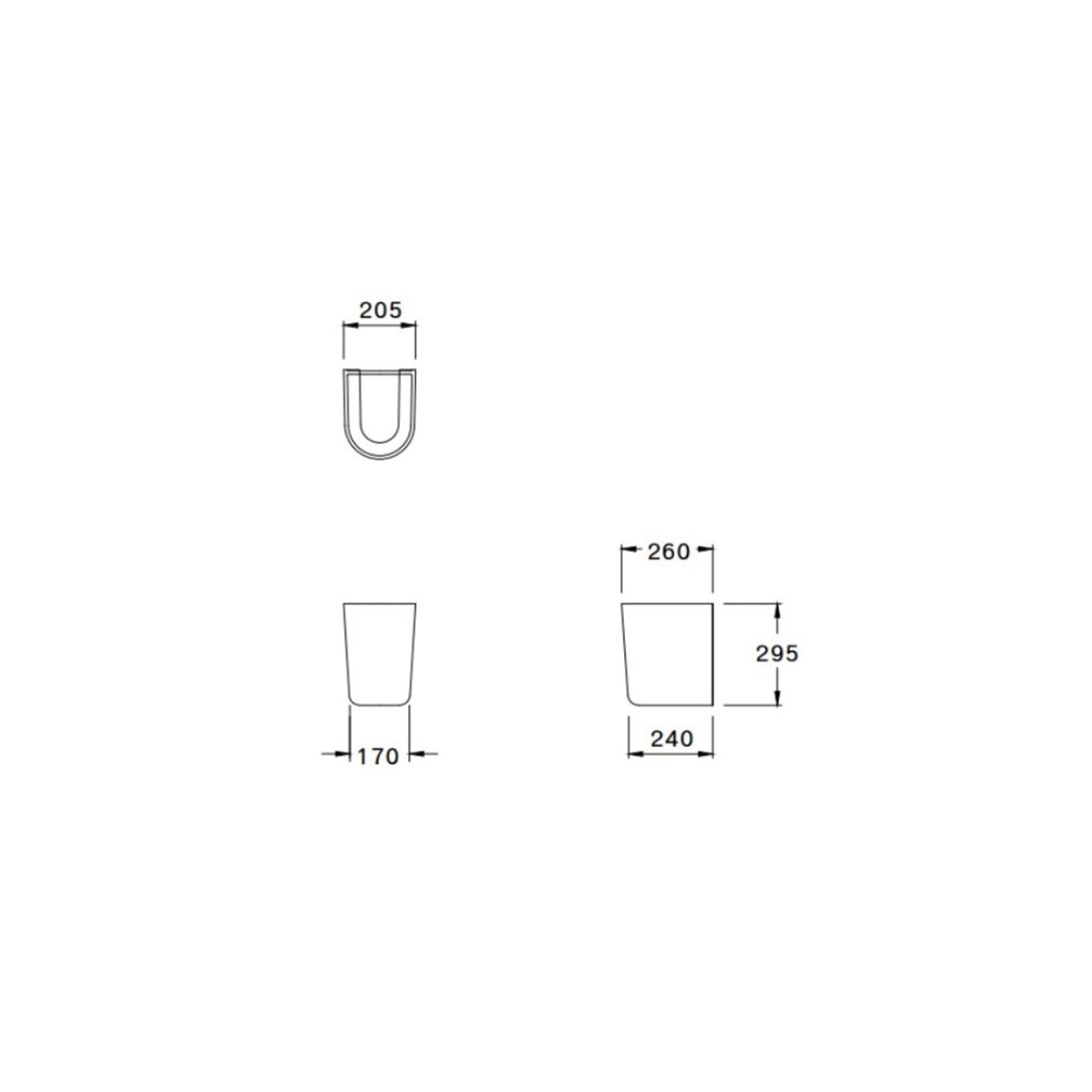 Serve S Wall Basin gallery detail image