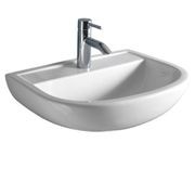 RAK Compact 500 Wall Hung Basin gallery detail image
