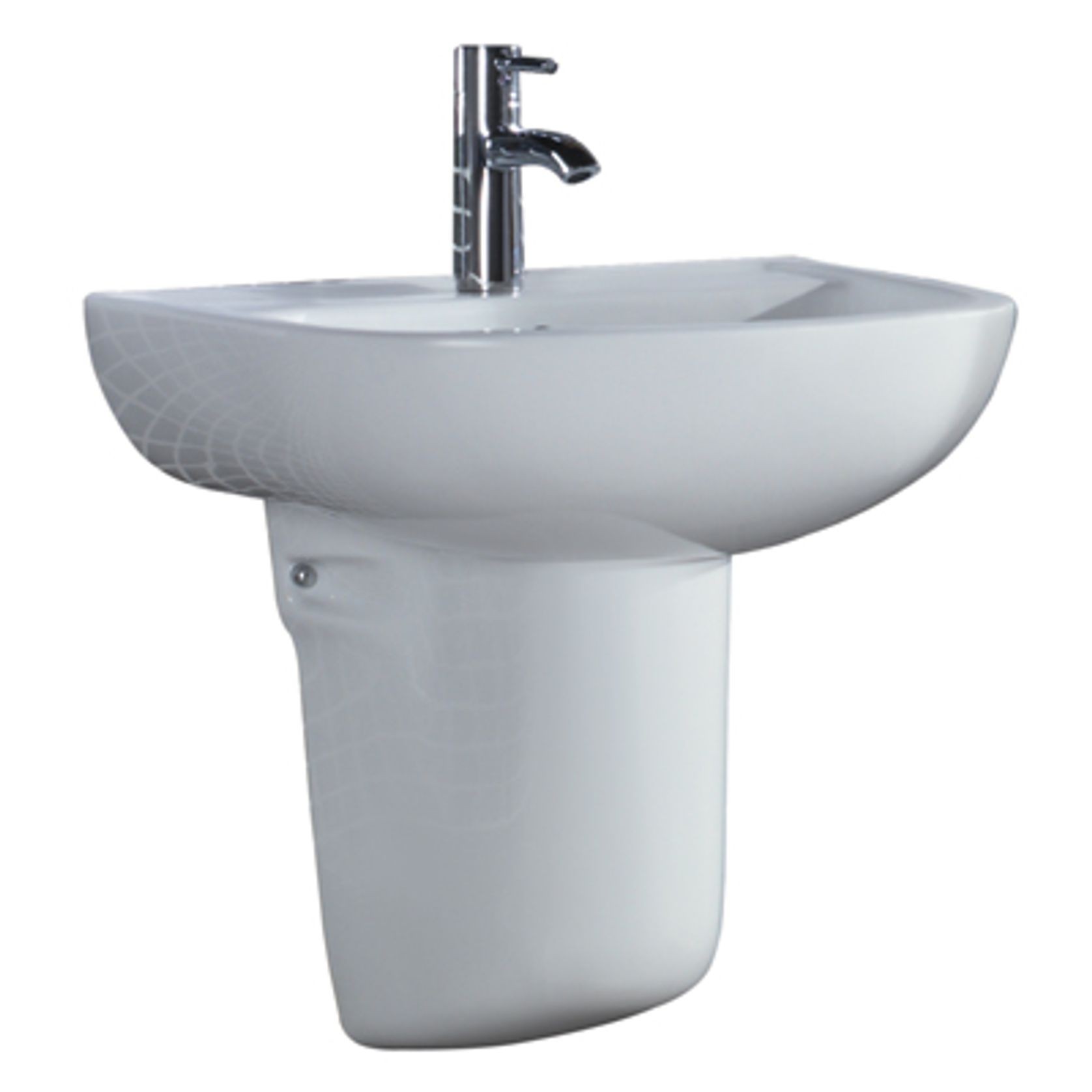 RAK Compact 450 Wall Hung Basin and Shroud gallery detail image