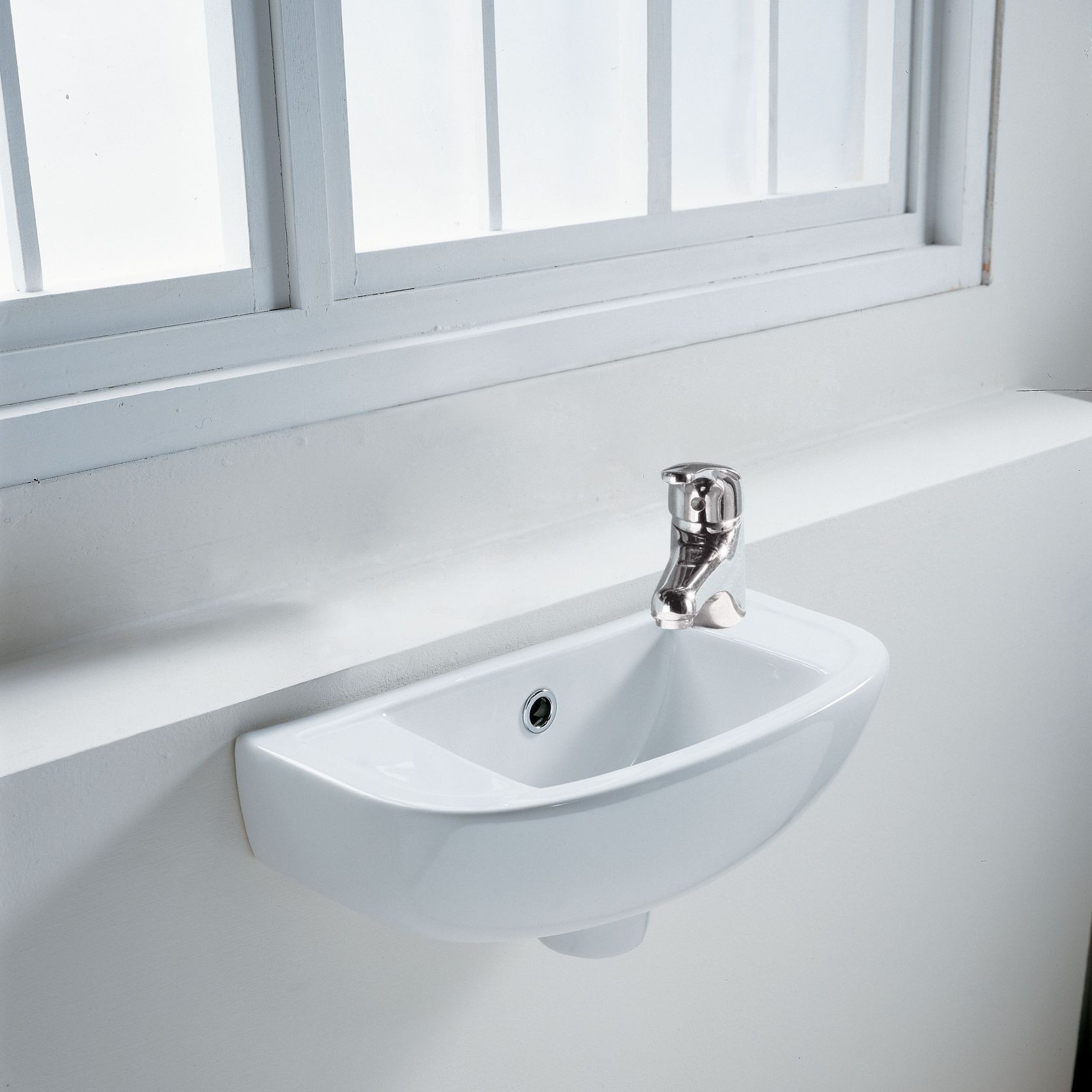 RAK Compact Slim Wall Hung Basin gallery detail image