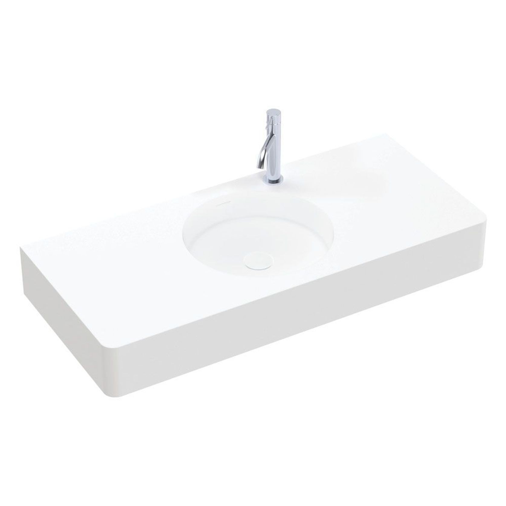 Encanto Solid Surface Wall Basins gallery detail image