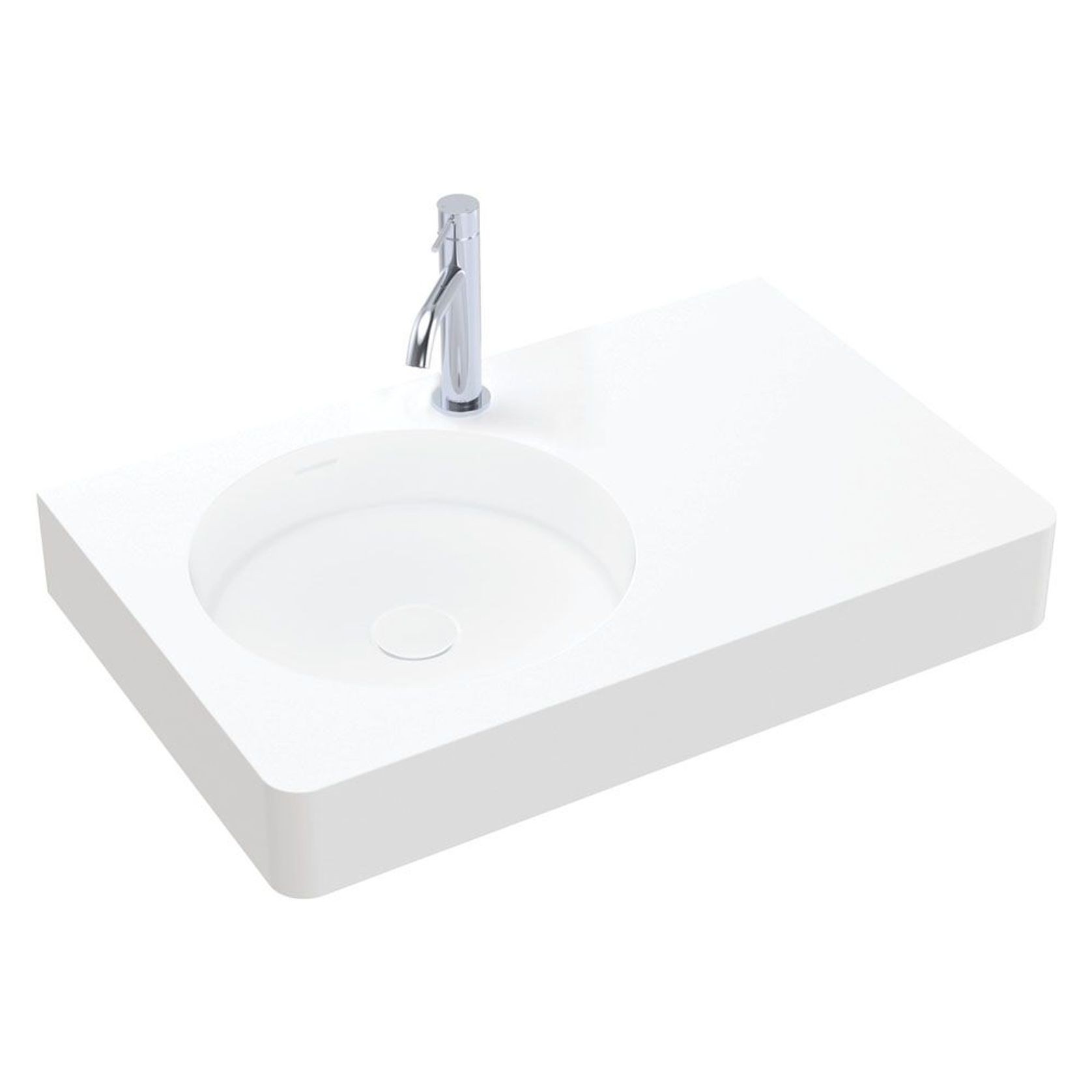 Encanto Solid Surface Wall Basins gallery detail image