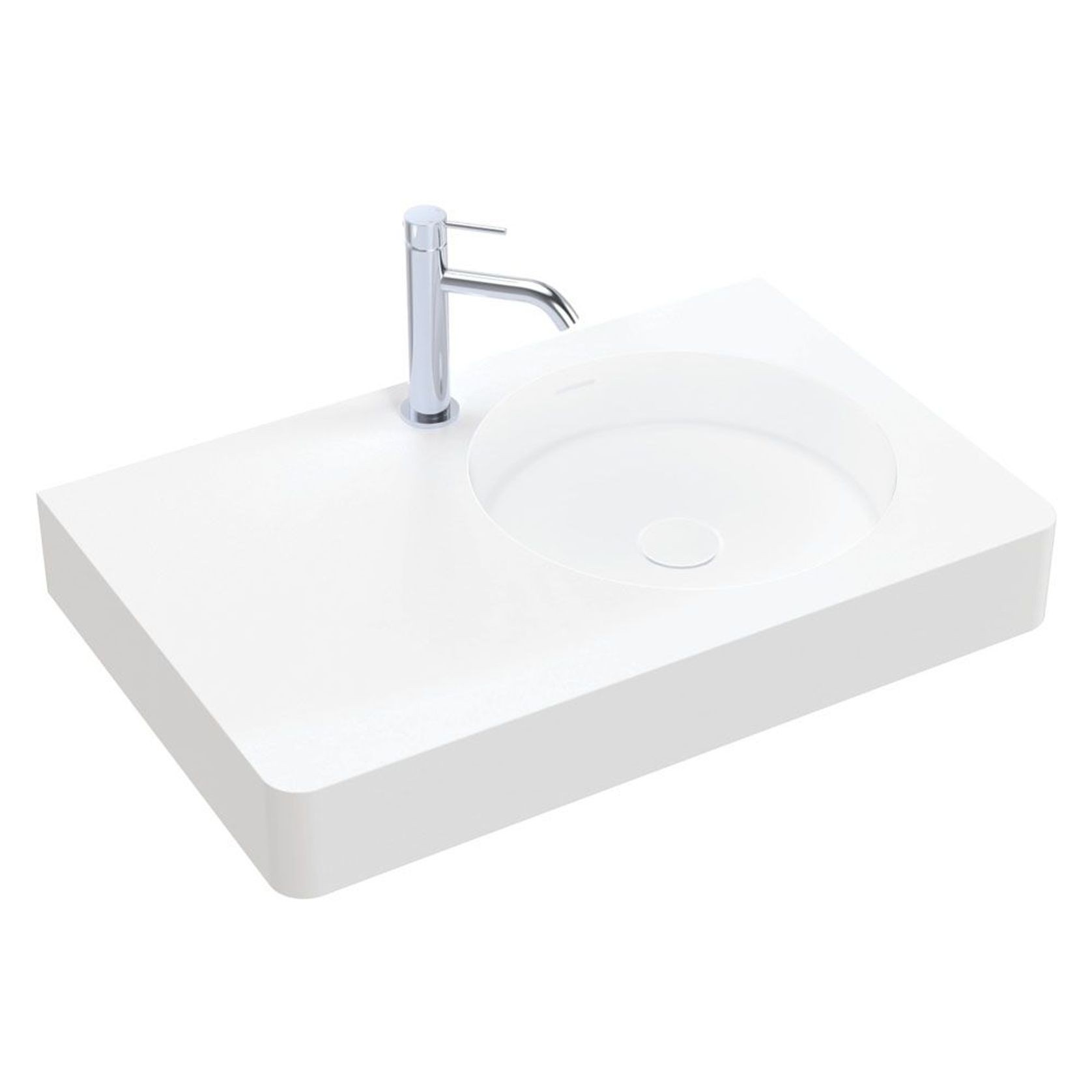 Encanto Solid Surface Wall Basins gallery detail image