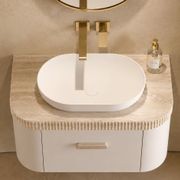 Desert Rock Vanity With Countertop Basin - DRV011 gallery detail image