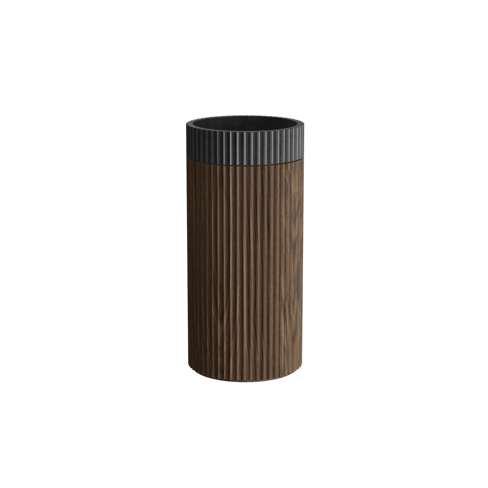 Doric Round Basin With Timber Pedestal gallery detail image