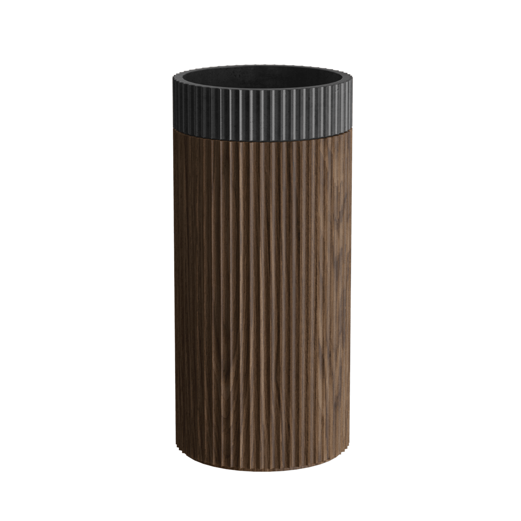 Doric Round Basin With Timber Pedestal gallery detail image