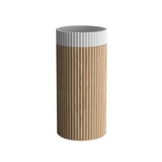 Doric Round Basin With Timber Pedestal gallery detail image