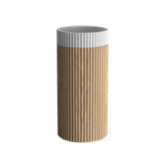 Doric Round Basin With Timber Pedestal gallery detail image