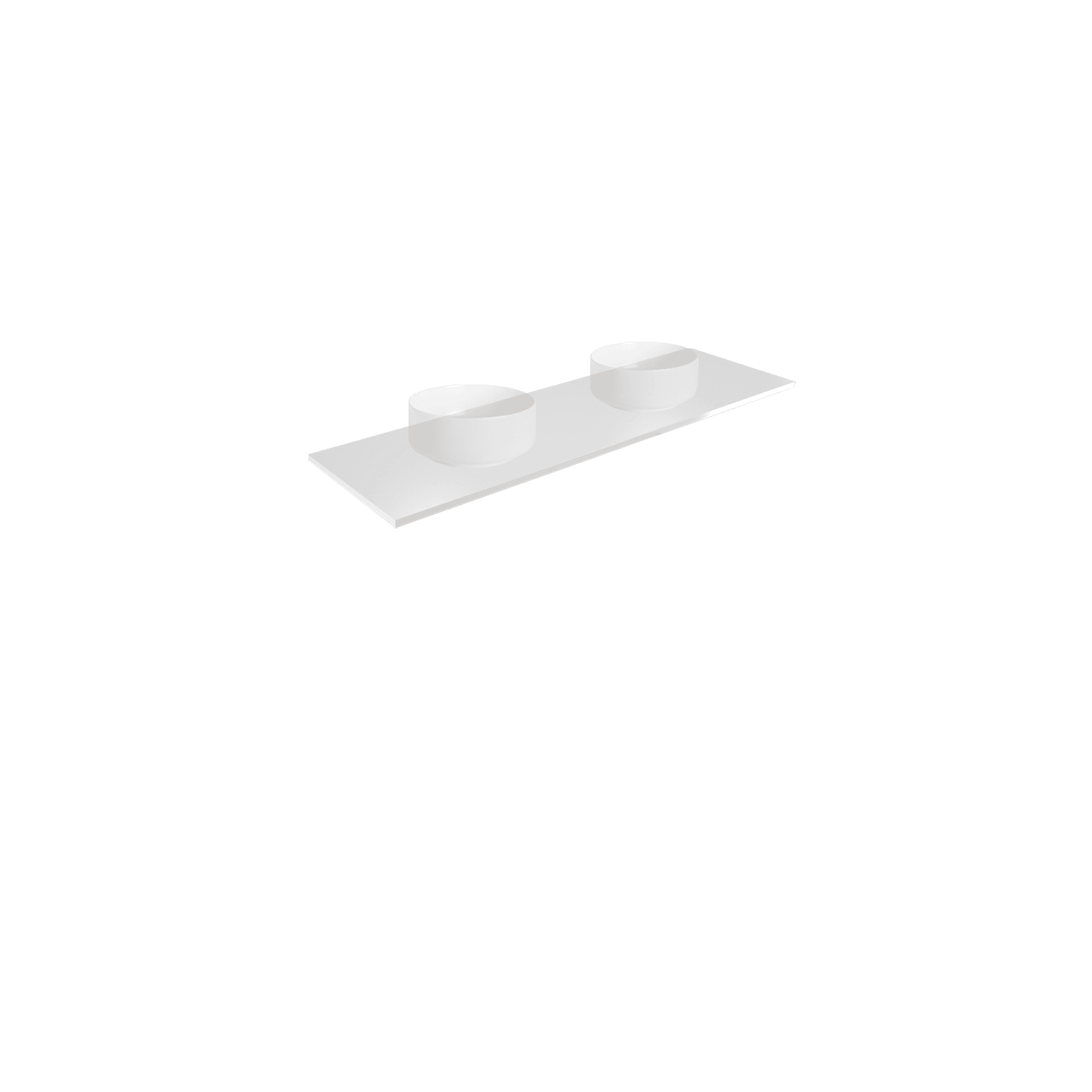 Telaio 1500 Double Bowl 4 X Drawer Wall Vanity gallery detail image