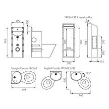 KWC Franke S/S Combination Toilet Pan & Wash Basin gallery detail image
