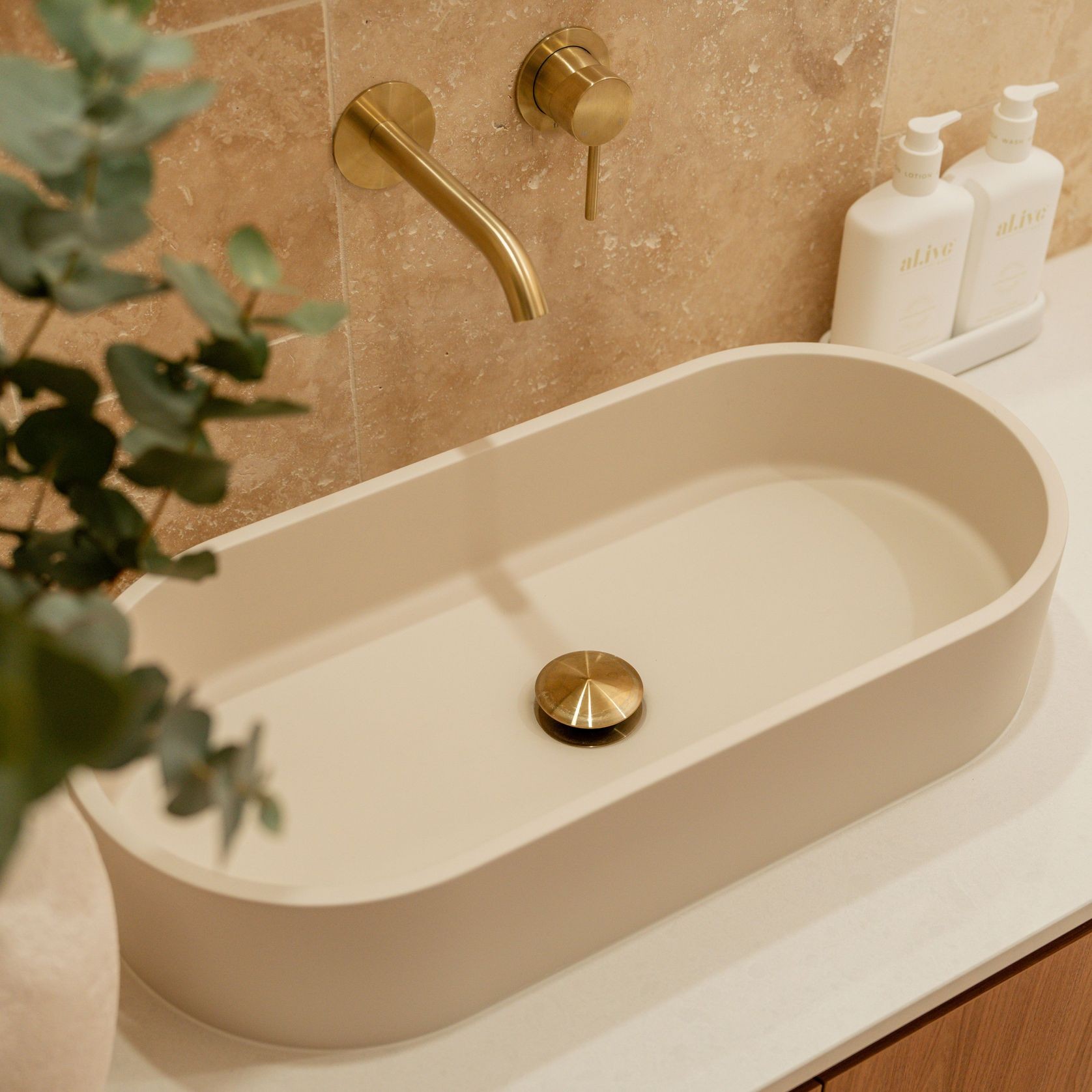 Jada Pill Concrete Above Counter Basins gallery detail image
