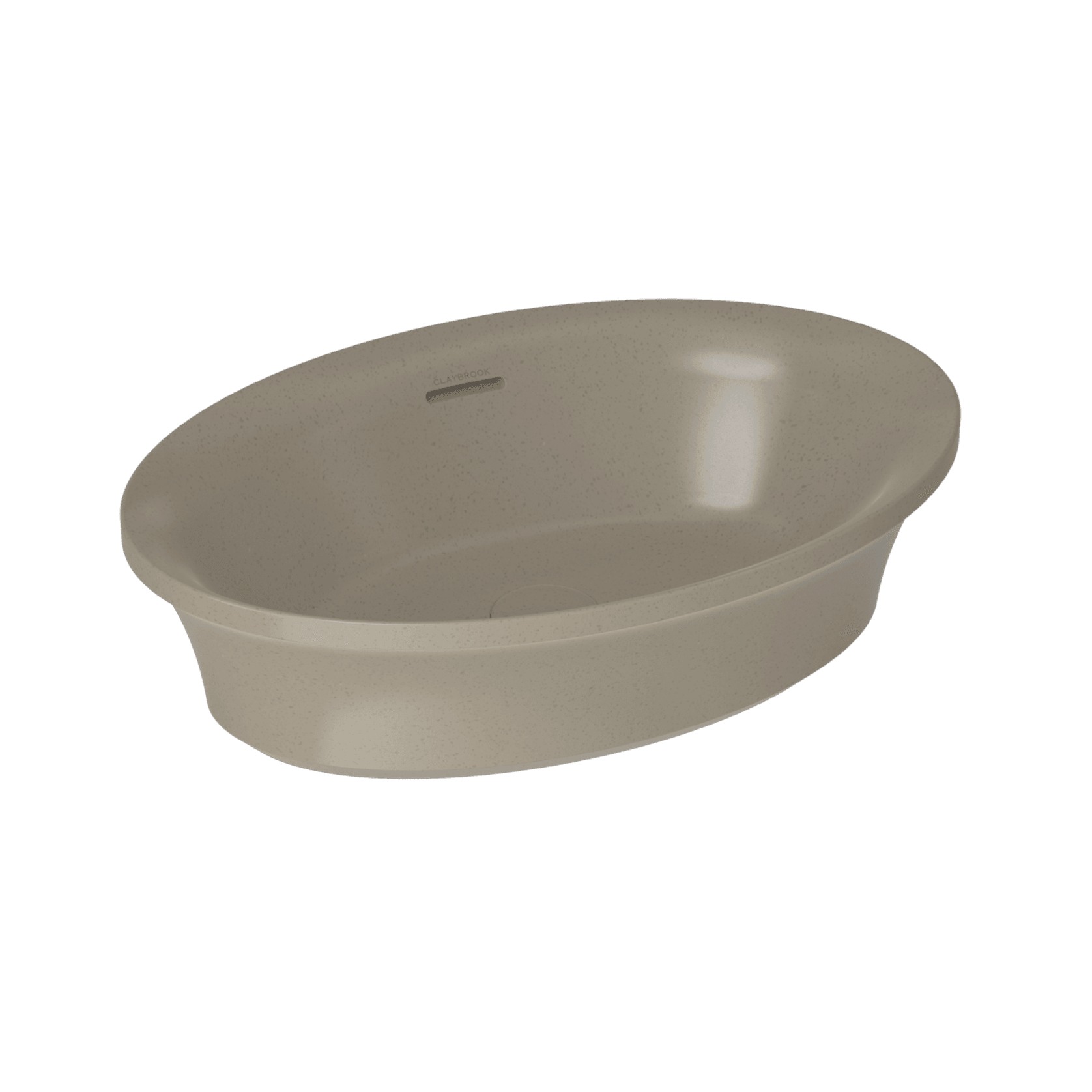 Flute Oval Vessel Basin gallery detail image
