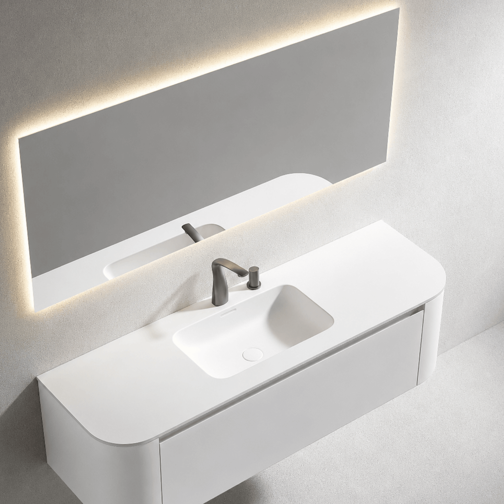 Formline Smoothe Range Vanity Top Basin - SM16 gallery detail image
