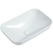 Goccia Semi Recess Drop In Ceramic Basin gallery detail image
