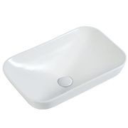 Goccia Semi Recess Drop In Ceramic Basin gallery detail image