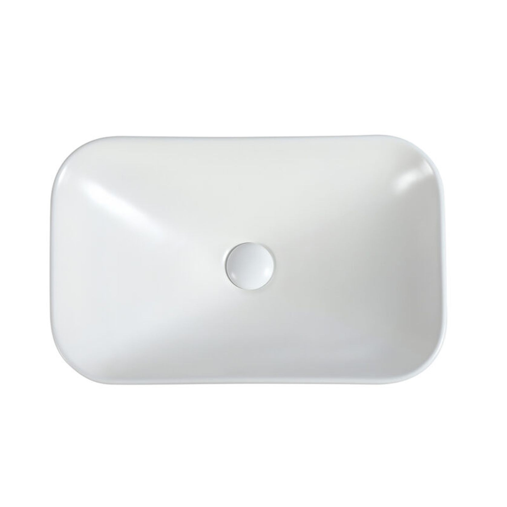 Goccia Semi Recess Drop In Ceramic Basin gallery detail image